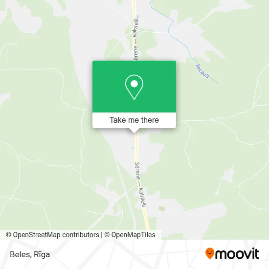 Beles map