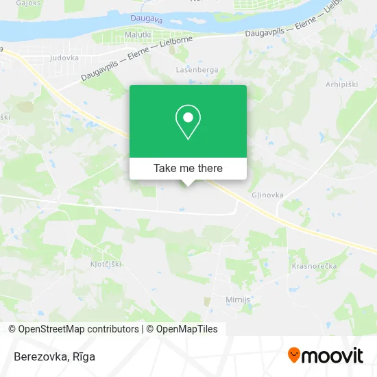 Berezovka map
