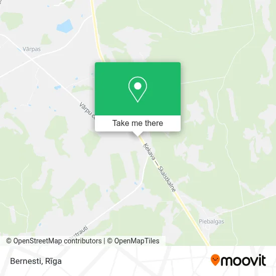 Bernesti map