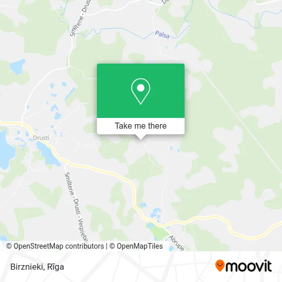 Birznieki map