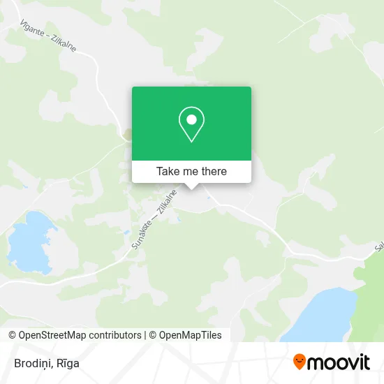 Brodiņi map