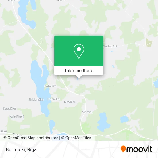 Burtnieki map