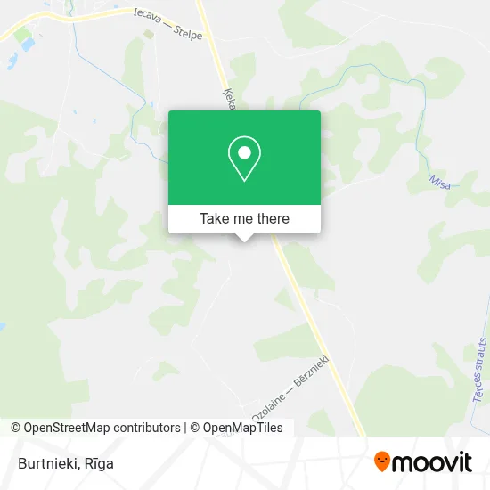Burtnieki map