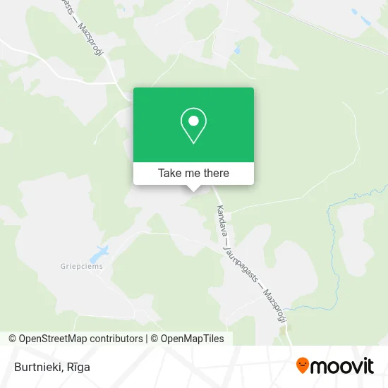 Burtnieki map