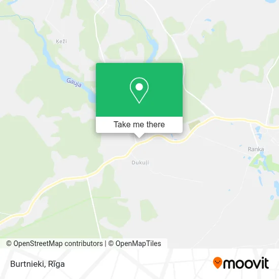 Burtnieki map