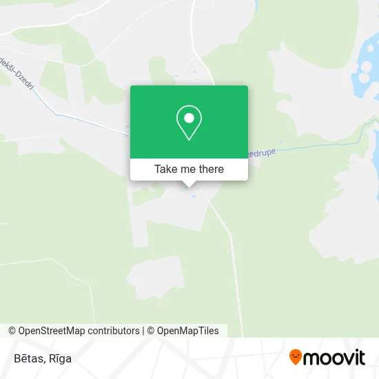 Bētas map