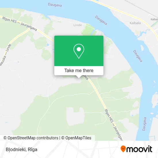 Bļodnieki map