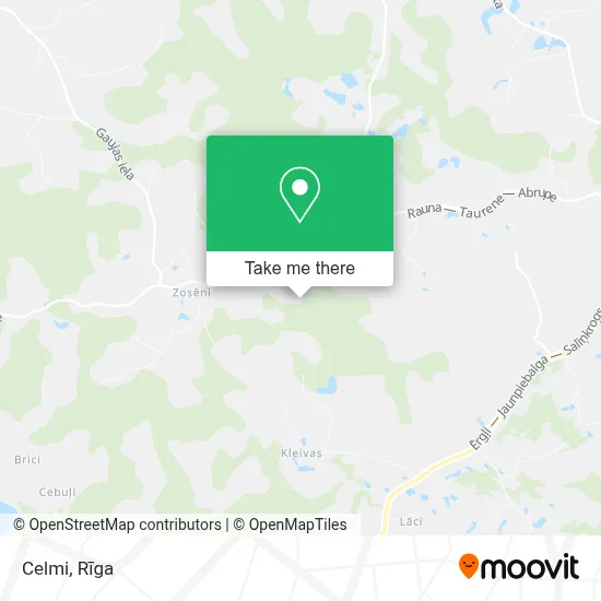 Celmi map