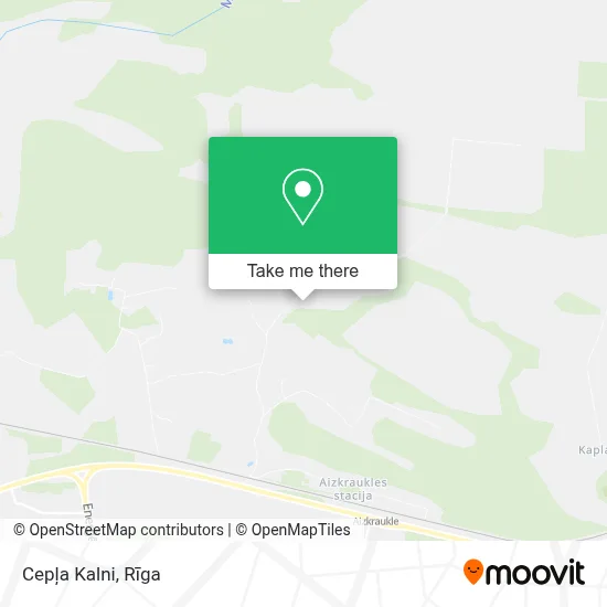 Cepļa Kalni map