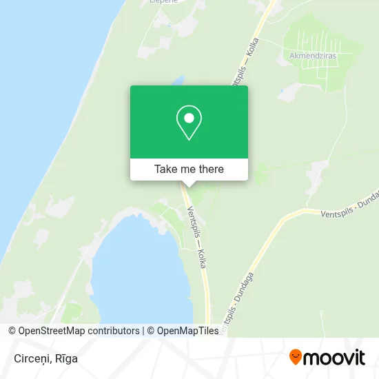 Circeņi map