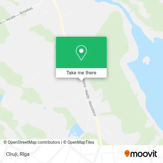 Cīruļi map