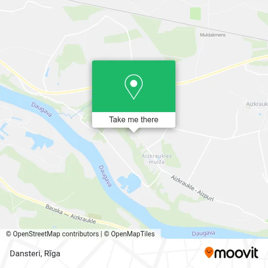 Dansteri map