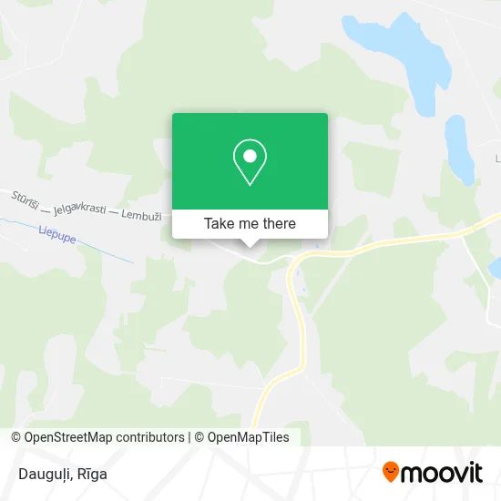 Dauguļi map