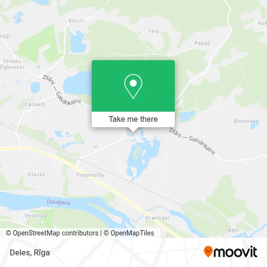 Deles map
