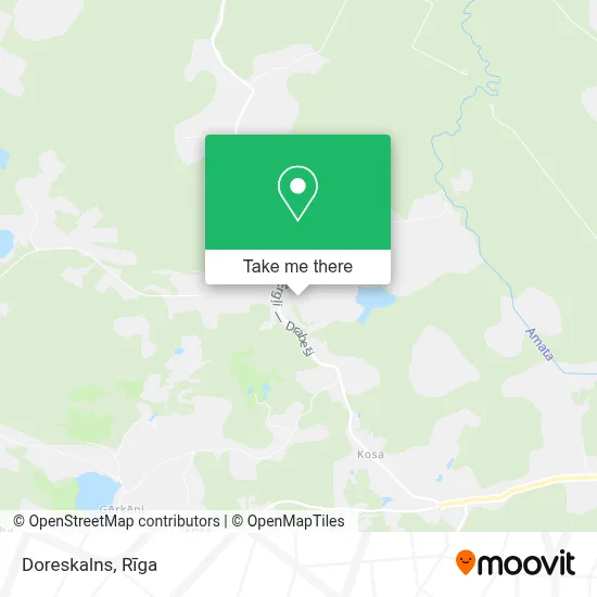 Doreskalns map