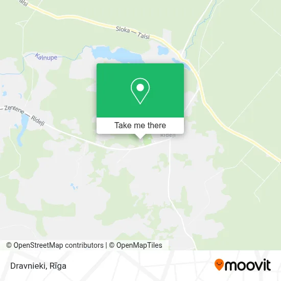 Dravnieki map