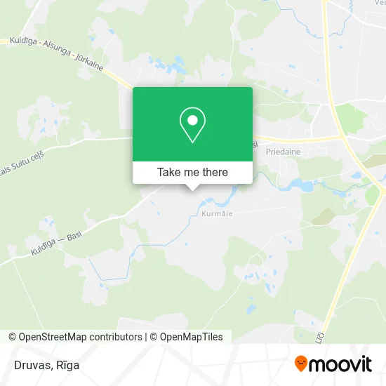Druvas map