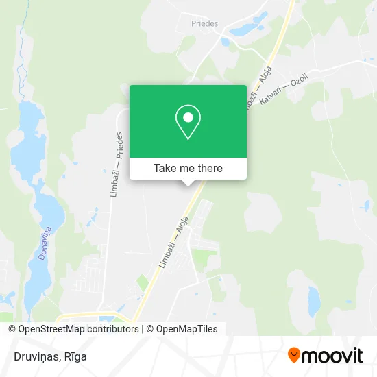 Druviņas map
