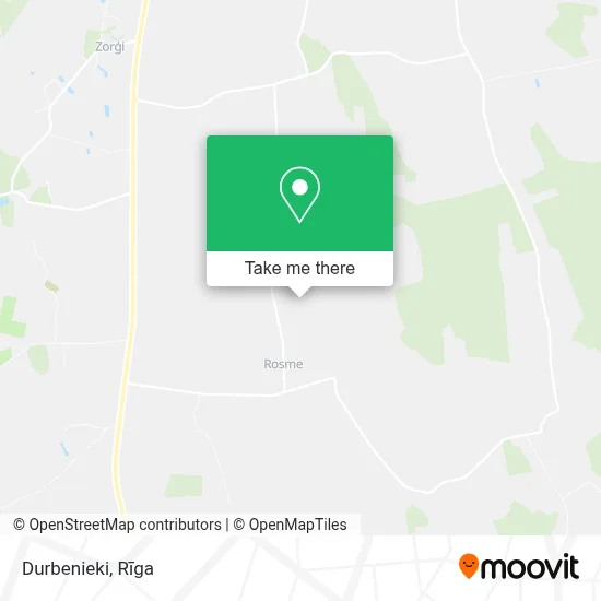 Durbenieki map