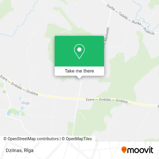 Dzilnas map