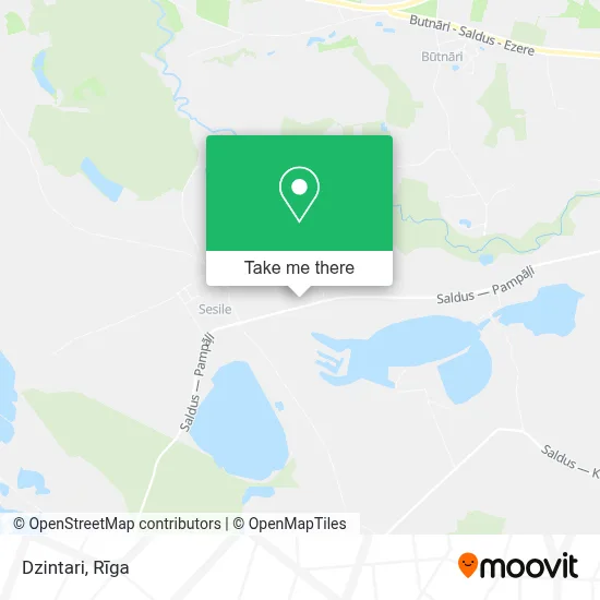 Dzintari map