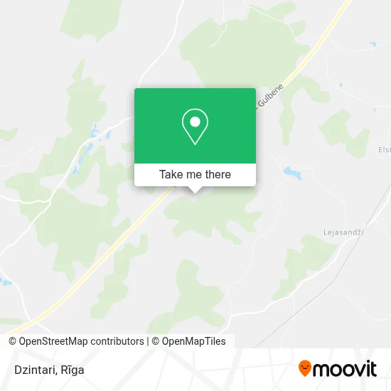 Dzintari map