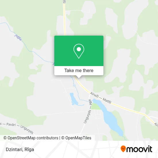 Dzintari map