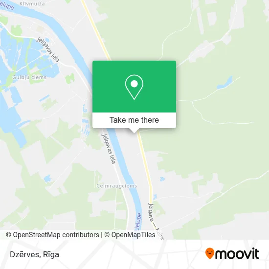 Dzērves map