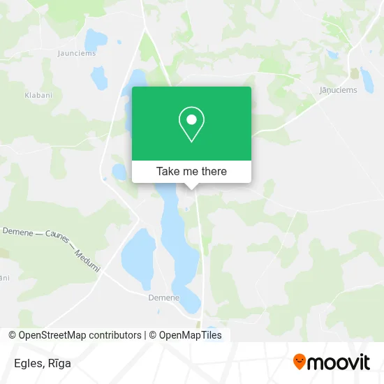 Egles map