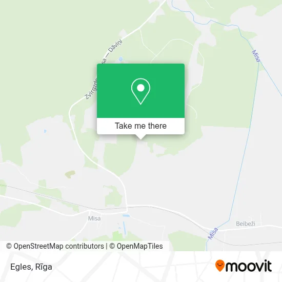 Egles map
