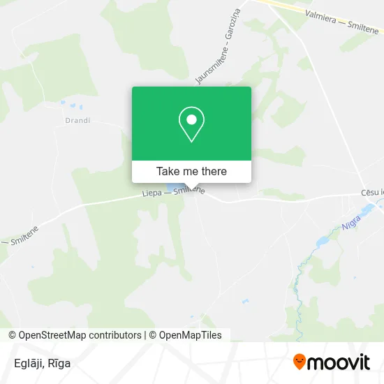 Eglāji map
