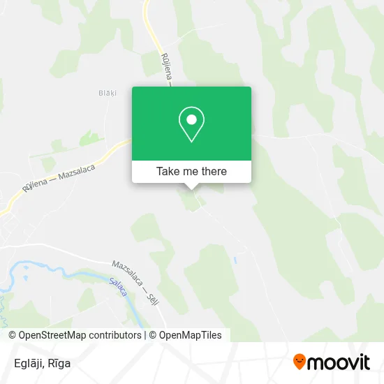 Eglāji map