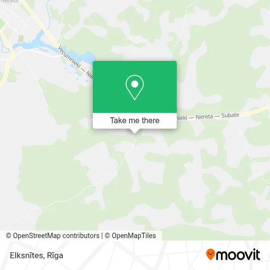 Elksnītes map