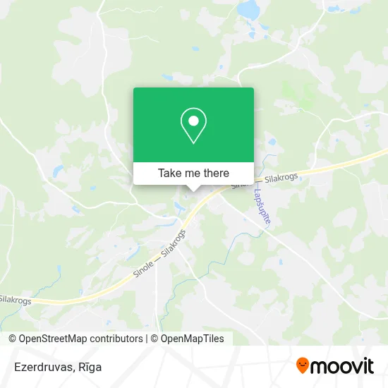 Ezerdruvas map