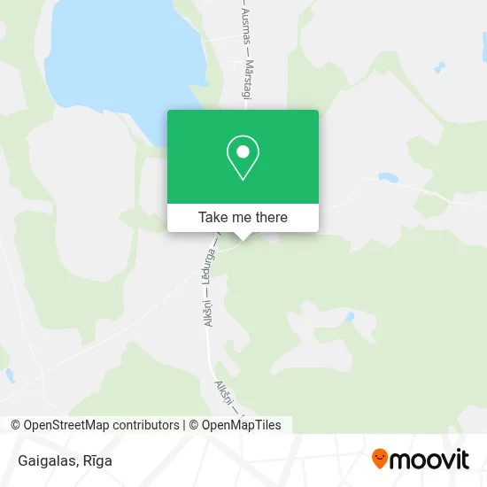 Gaigalas map