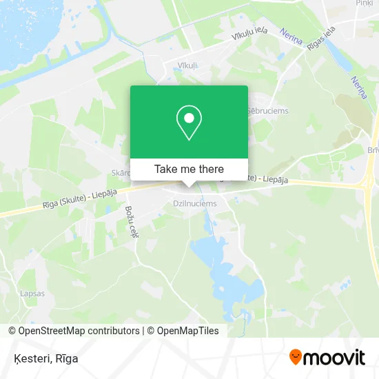 Ķesteri map
