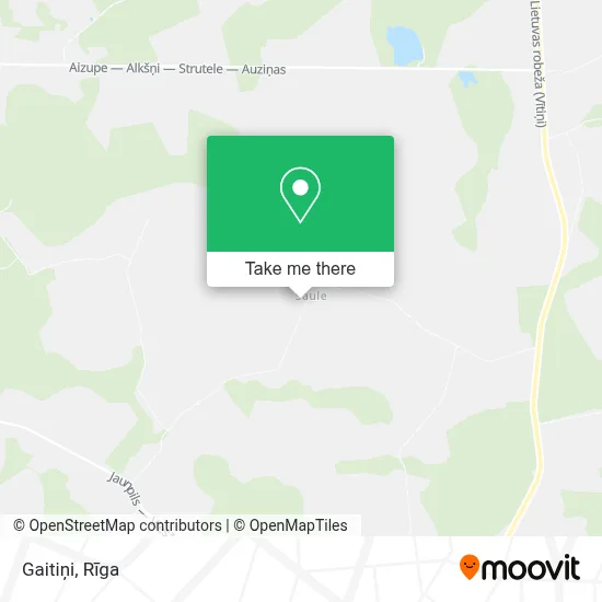Gaitiņi map