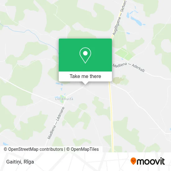 Gaitiņi map