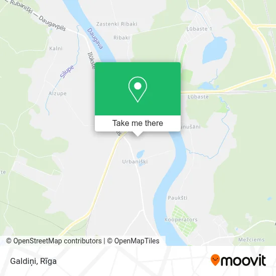 Galdiņi map