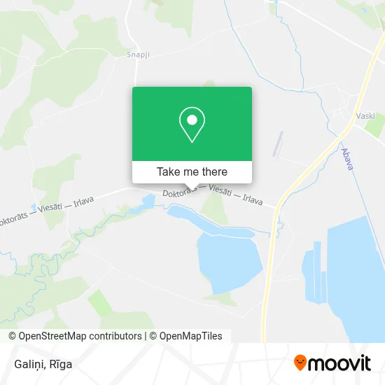 Galiņi map