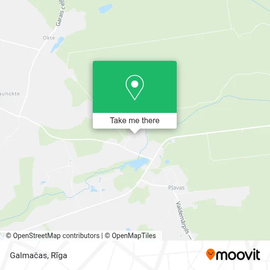 Galmačas map