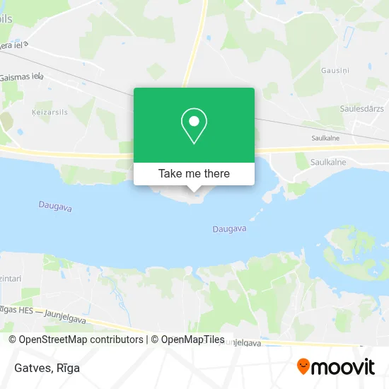 Gatves map