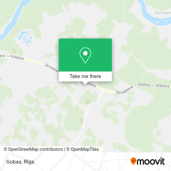 Gobas map