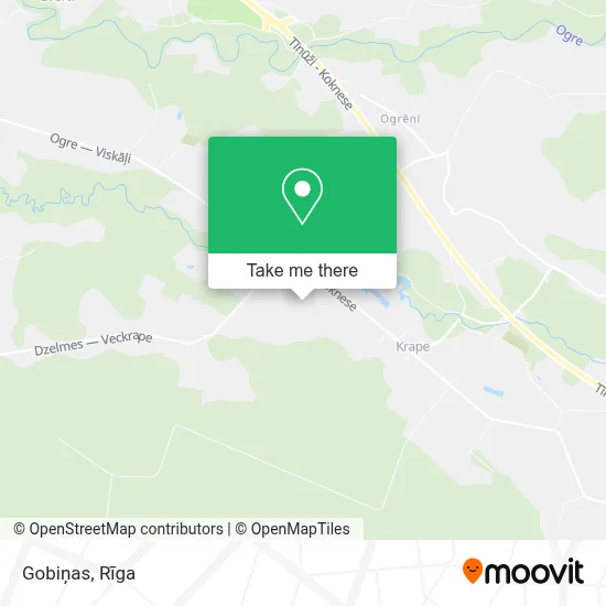 Gobiņas map