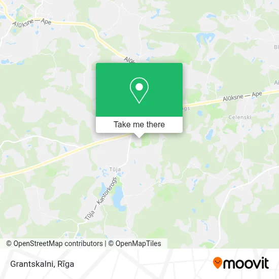Grantskalni map