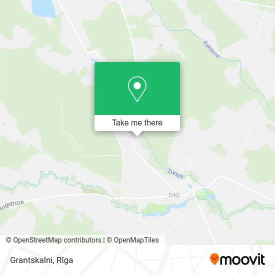 Grantskalni map