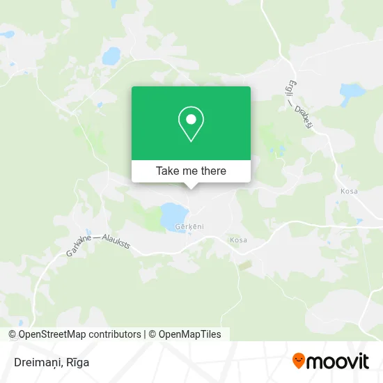Dreimaņi map