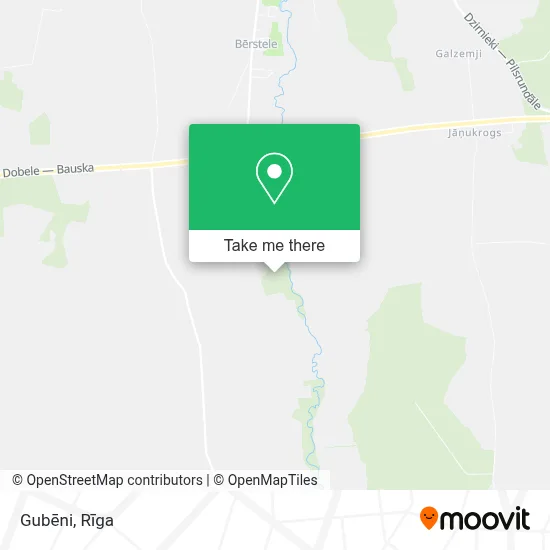 Gubēni map