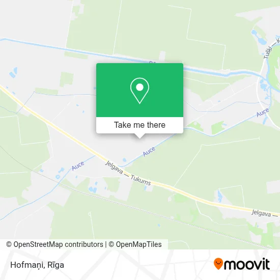 Hofmaņi map