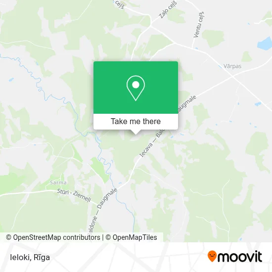 Ieloki map